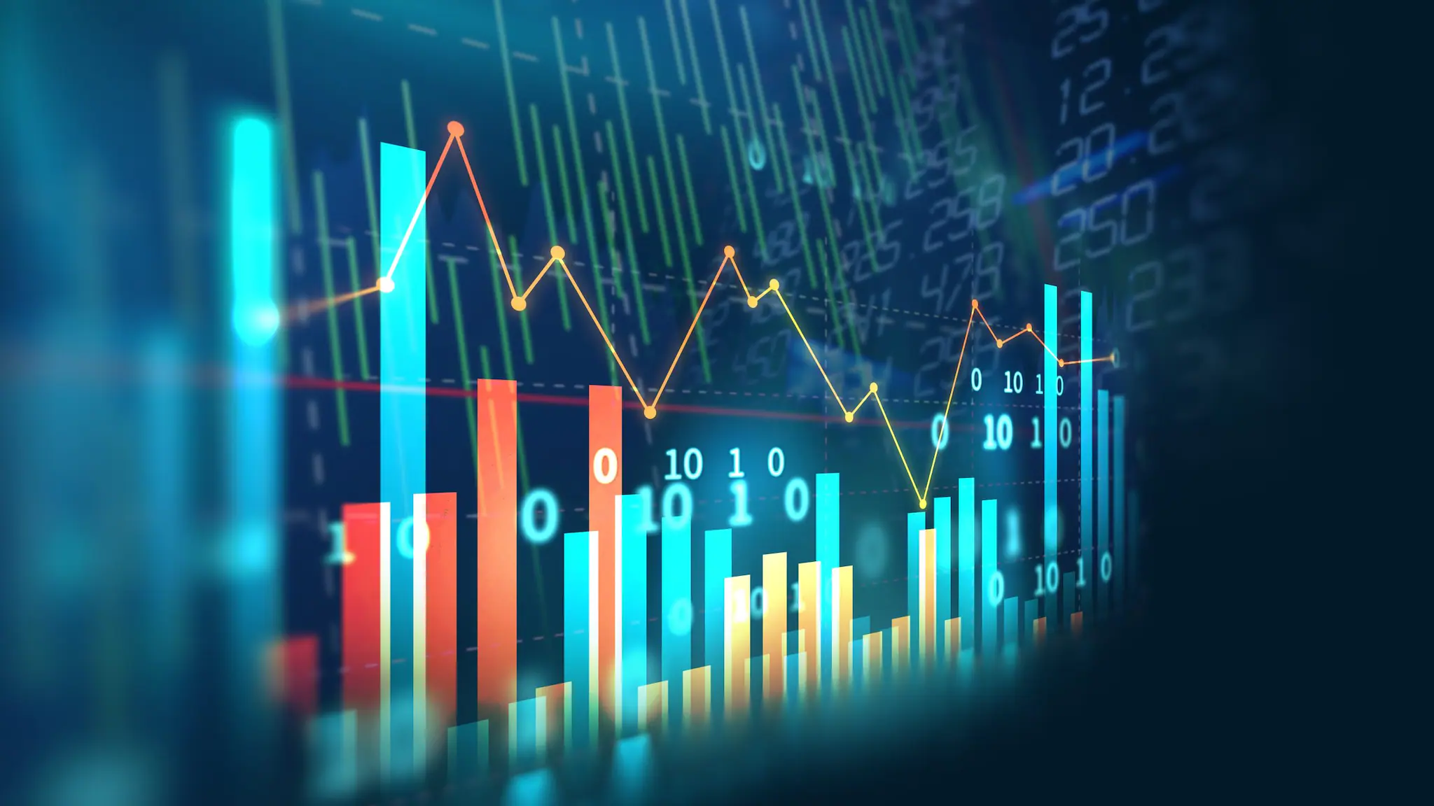 Digital Graph digital graph of data