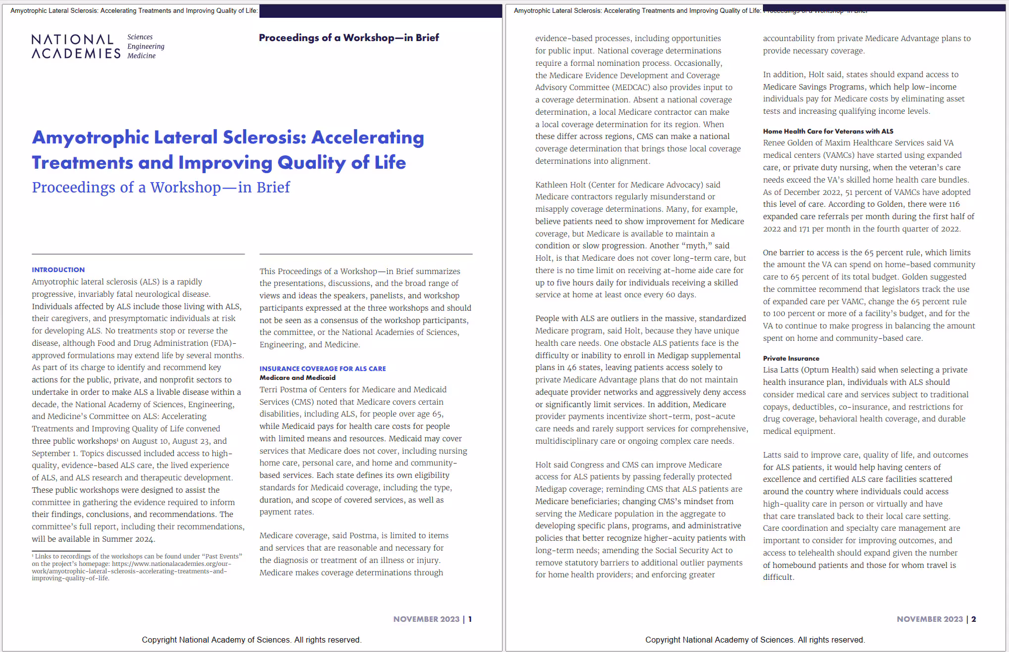 — title missing — Screenshot of the first two pages of the report.