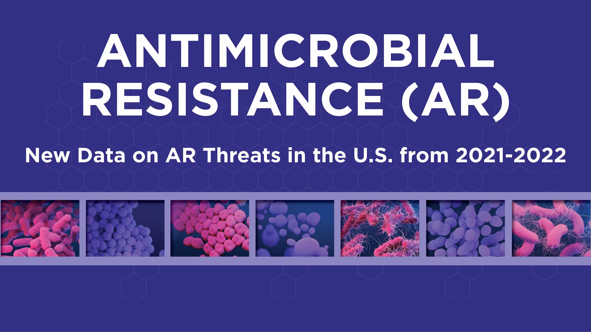 Antimicrobial Resistance (AR). New data on AR threats in the U.S. from 2021-2022.
