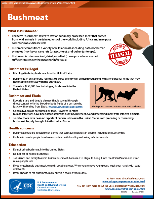 Bushmeat Factsheet
