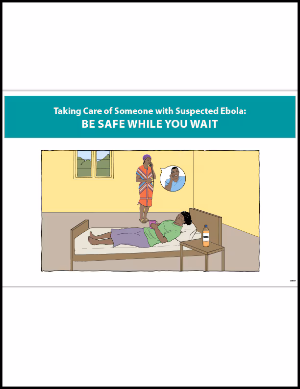 Ebola Self Care Flipbook-English Print Version