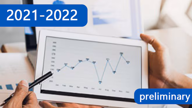 EstimPreliminary Estimated Flu Disease Burden 2021-2022 Flu Seasonated Flu Disease Burden 2021–2022 Flu Season Example of a data chart