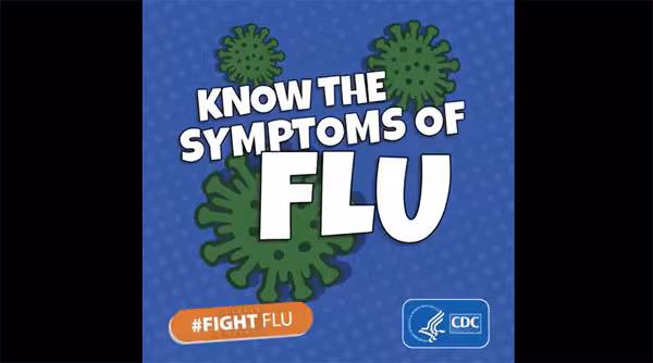 Know the symptoms of flu