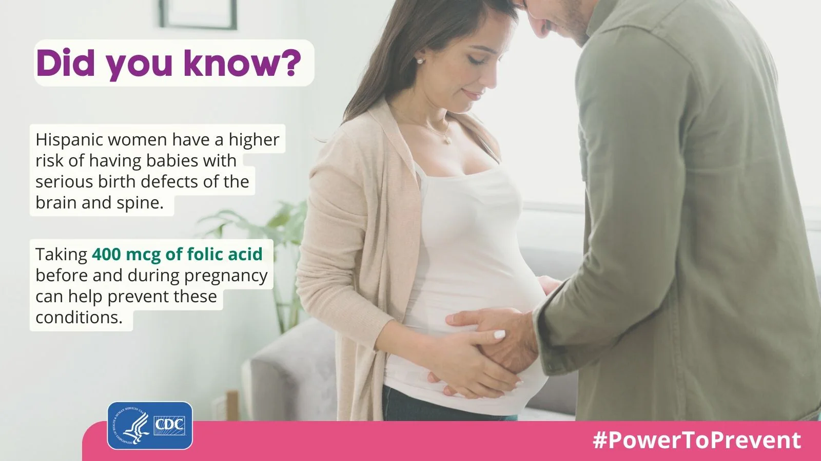 Did you know? - X (Twitter) Partner caressing the belly of a pregnant person.