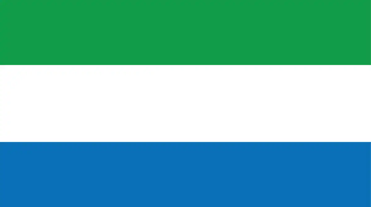 — title missing — Three equal horizontal bands of light green (top), white, and light blue