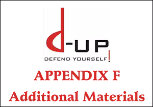 d-up: defend yourself! - implementation manual, appendix f (additional materials)