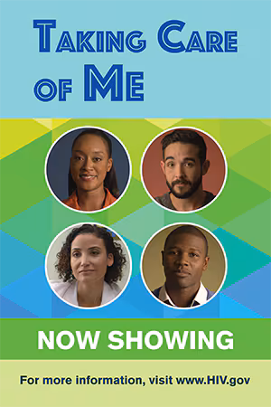 Taking Care of Me - 'Now Showing' Poster