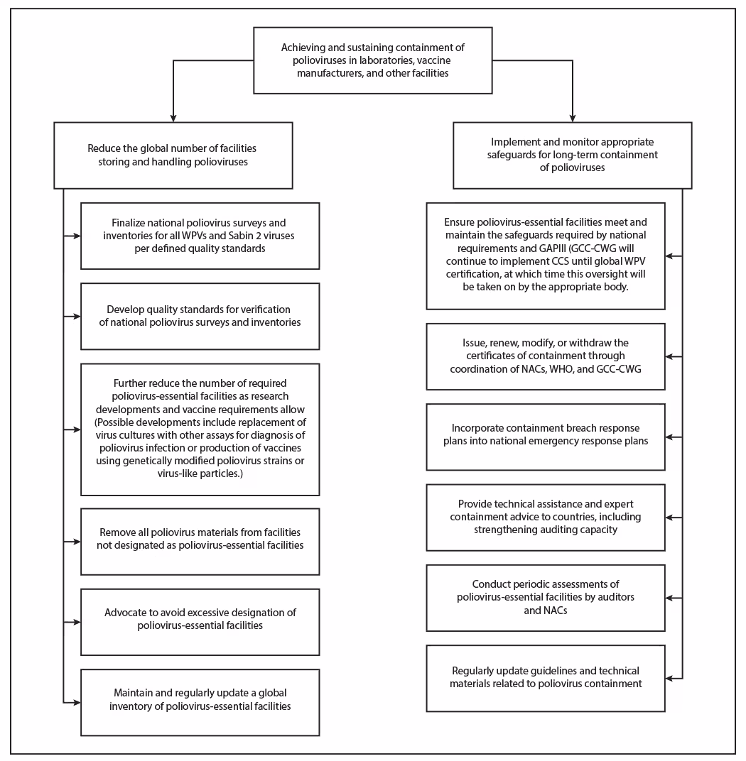 mm6838a3-F The figure is a chart showing planned major activities of the Polio Endgame Strategy worldwide during 2019–2023.