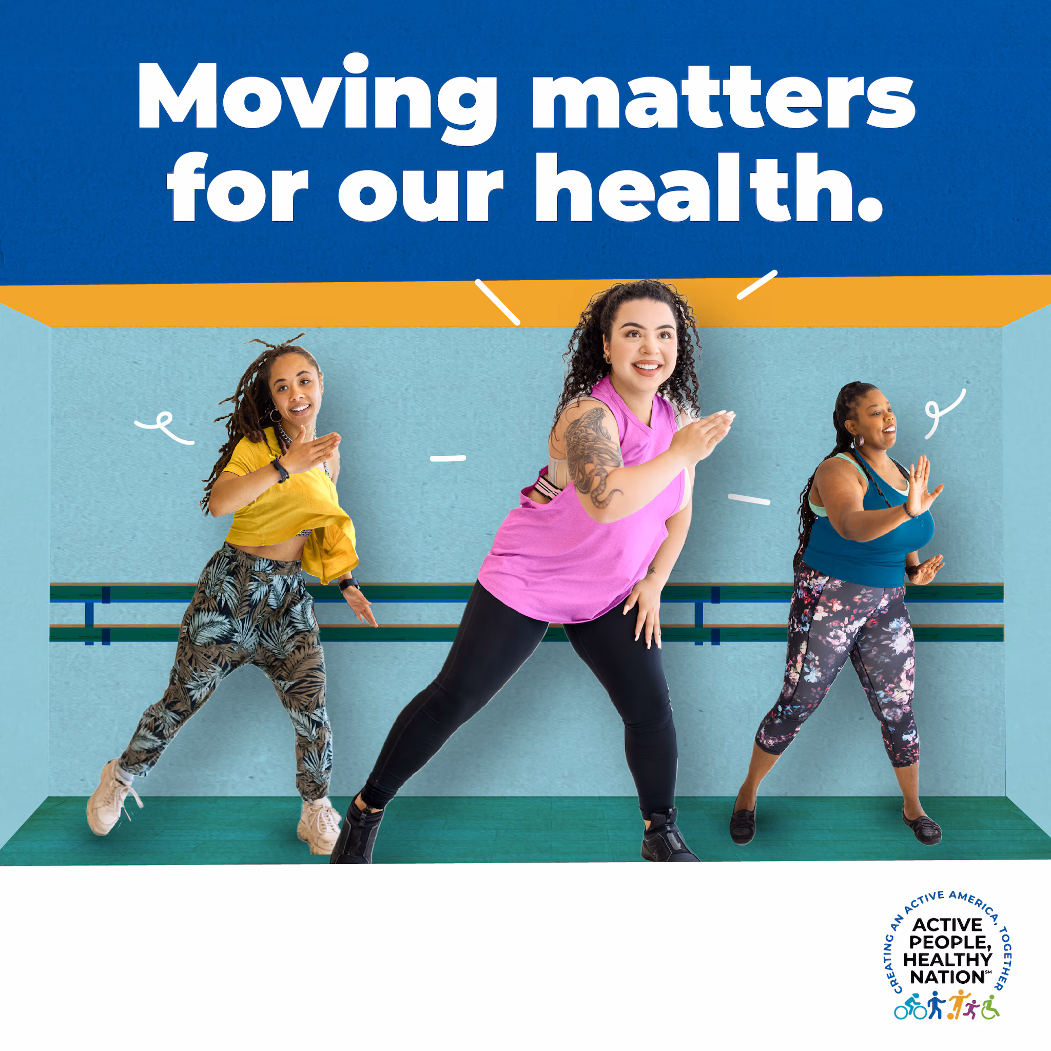 Women's exercise group