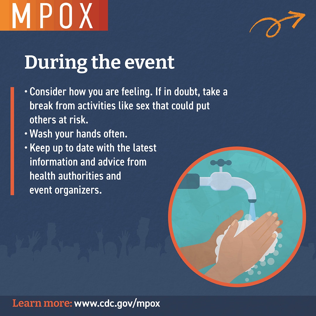 During the event monkeypox social media button During the event mpox social media button