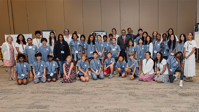 2024 Data Detectives Camp ATL Group of students at CDC headquarters for the 2024 Data Detectives Camp.