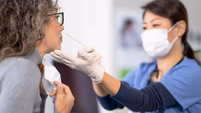 10.9% of visits included a flu test in 2022