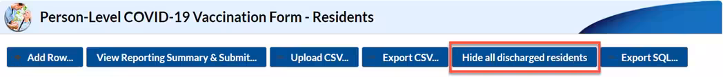 person-level hide all discharges demonstration