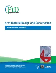 2013-133.jpg_5afb1 Cover of NIOSH Publication "Architectural Design and Construction Instructors Manual"