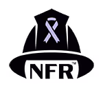 NFRForCancerlogoTM_Icon_WEB NFR fire helmet with purple cancer ribbon
