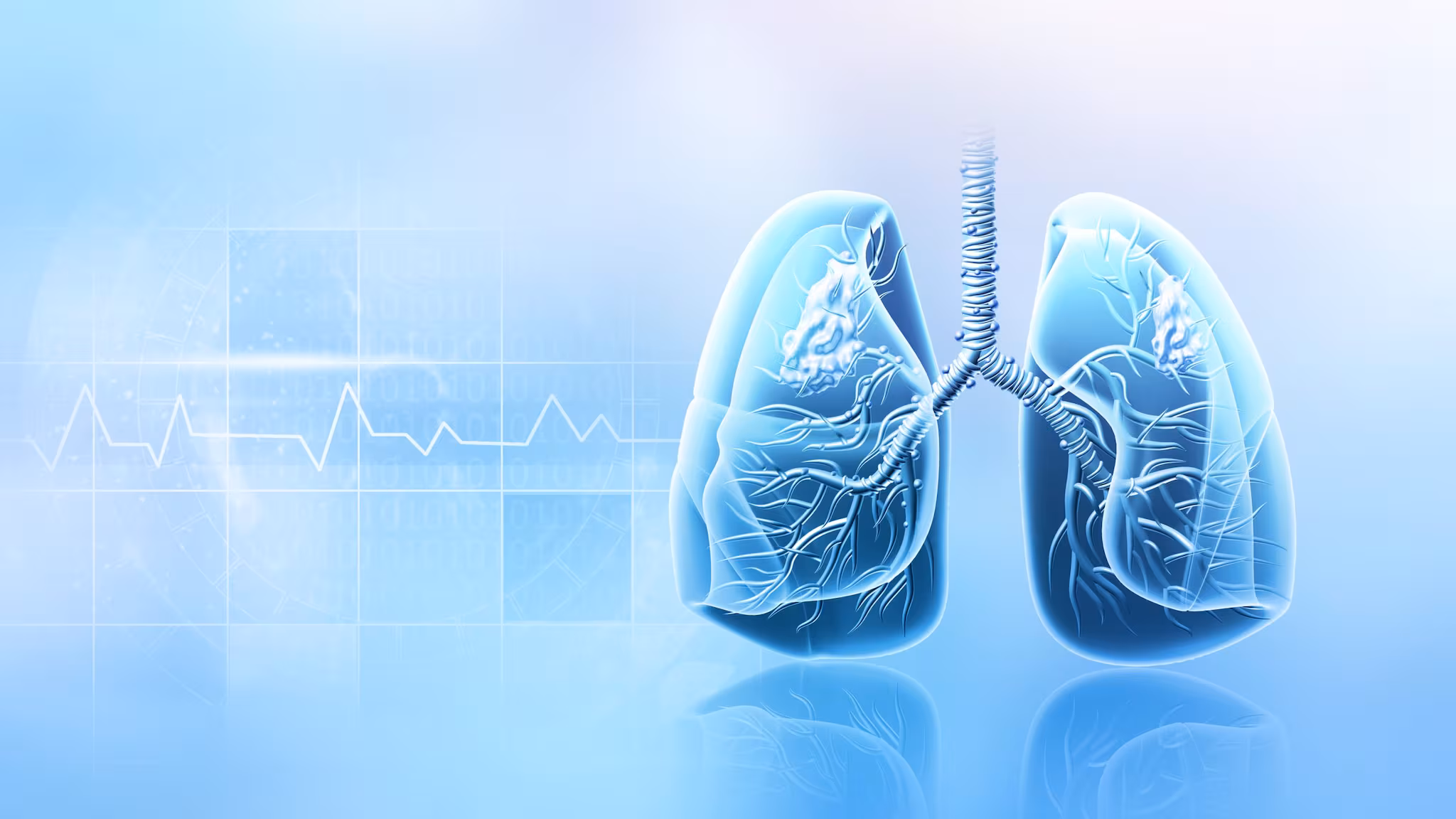 futuristic graphic of a pair of lungs