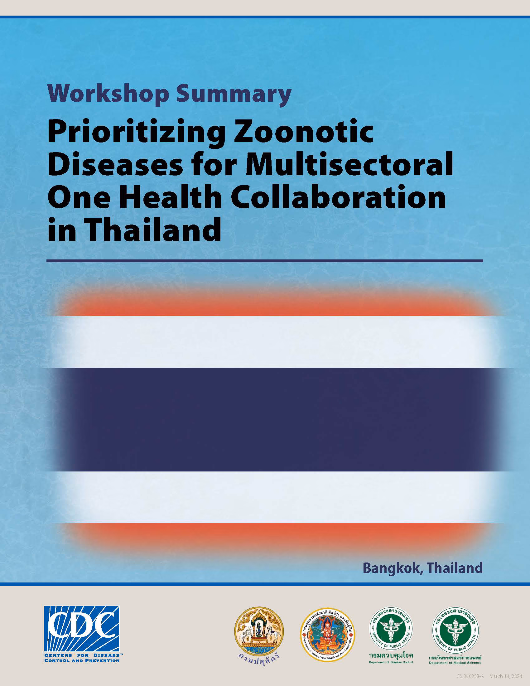 thumbnail: workshop summary one health zoonotic disease prioritization & one health systems mapping and analysis resource toolkit™ for multisectoral engagement in thailand
