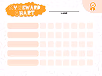 My Reward Chart Blank rewards chart.