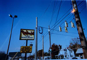 15_0062_t1.jpg Photo of street view of fast-food restaurants