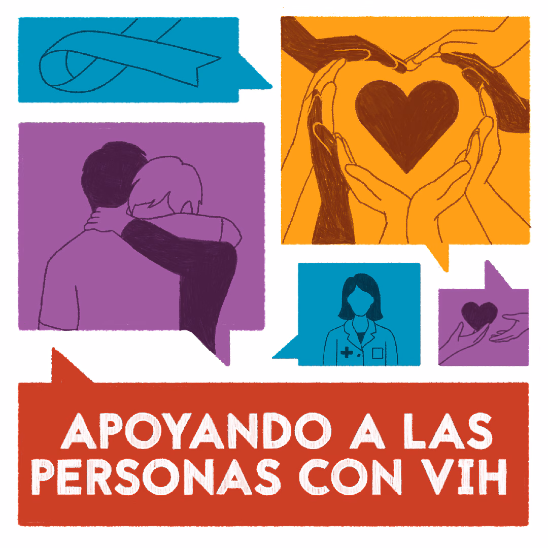 Apoyando a las personas con el VIH