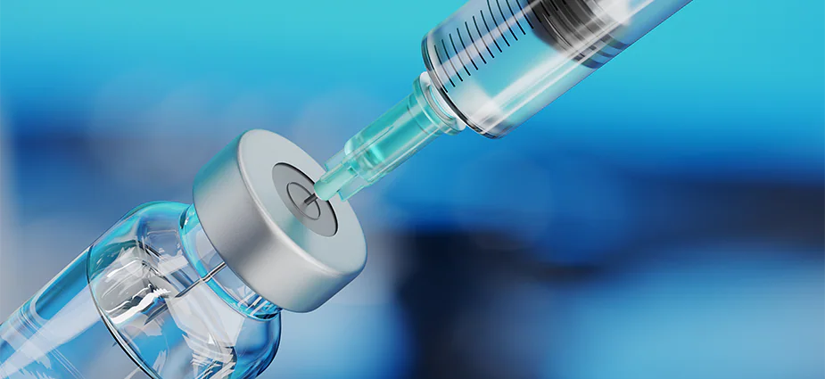 immunization vial and syringe immunization vial and syringe