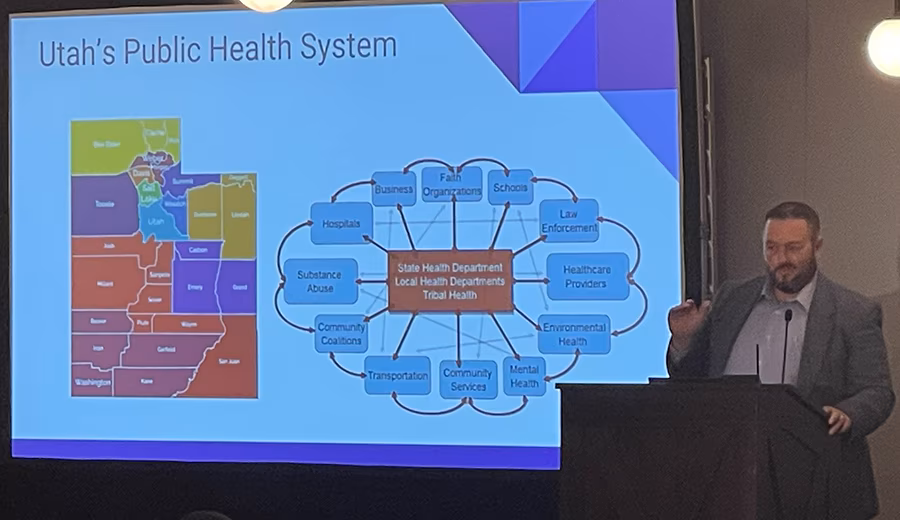 Kirk Benge, Director and Health Officer at Utah’s TriCounty Health Department Kirk Benge, Director and Health Officer at Utah’s TriCounty Health Department, illustrates the complexities of public health in Utah.