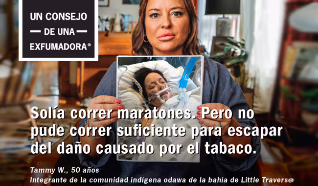 Tammy W. Un Consejo De Una Exfumadora - Anuncios de la campaña